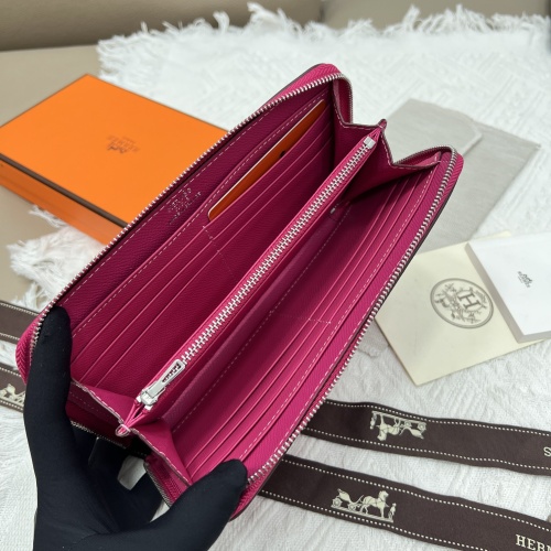 Replica Hermes AAA Quality Wallets #1076552 $52.00 USD for Wholesale