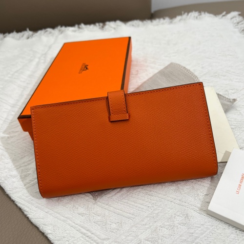 Replica Hermes AAA Quality Wallets #1076558 $52.00 USD for Wholesale