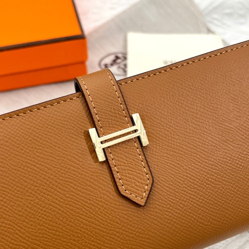 Replica Hermes AAA Quality Wallets #1076561 $52.00 USD for Wholesale