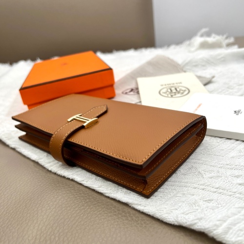 Replica Hermes AAA Quality Wallets #1076561 $52.00 USD for Wholesale