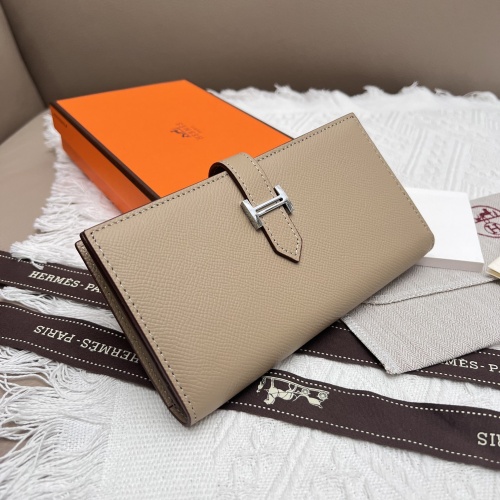 Replica Hermes AAA Quality Wallets #1076569 $52.00 USD for Wholesale