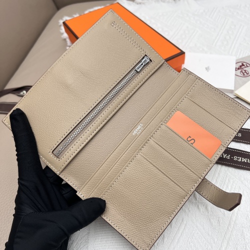 Replica Hermes AAA Quality Wallets #1076569 $52.00 USD for Wholesale