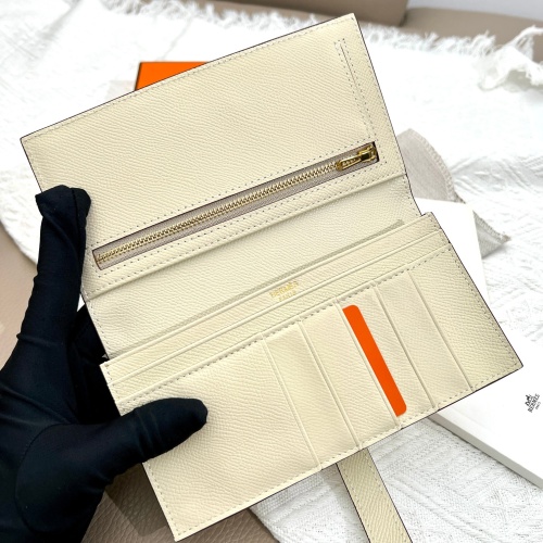 Replica Hermes AAA Quality Wallets #1076575 $52.00 USD for Wholesale