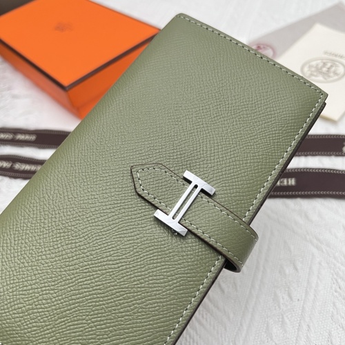 Replica Hermes AAA Quality Wallets #1076579 $52.00 USD for Wholesale