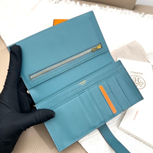 Replica Hermes AAA Quality Wallets #1076584 $52.00 USD for Wholesale