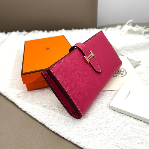 Replica Hermes AAA Quality Wallets #1076591 $52.00 USD for Wholesale