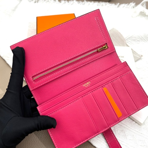 Replica Hermes AAA Quality Wallets #1076591 $52.00 USD for Wholesale