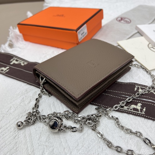 Replica Hermes AAA Quality Wallets #1076596 $48.00 USD for Wholesale