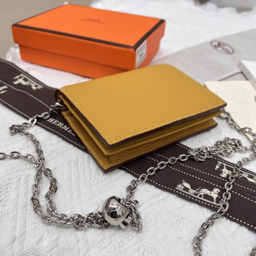 Replica Hermes AAA Quality Wallets #1076599 $48.00 USD for Wholesale