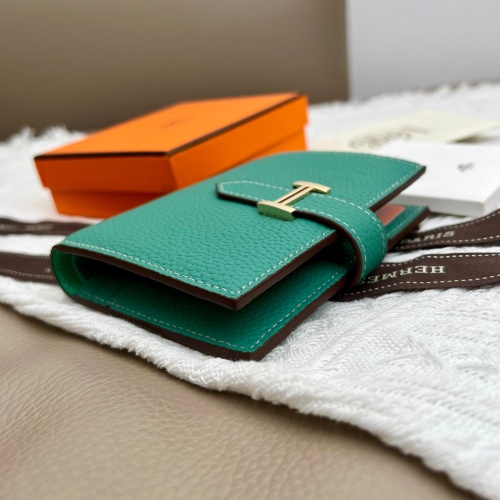 Replica Hermes AAA Quality Wallets #1076625 $48.00 USD for Wholesale