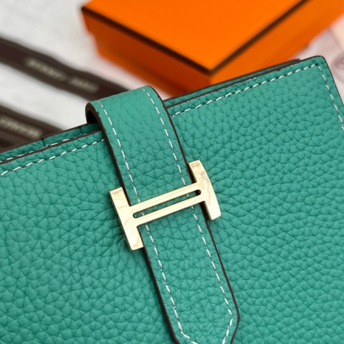 Replica Hermes AAA Quality Wallets #1076625 $48.00 USD for Wholesale