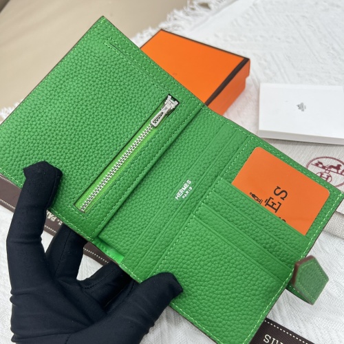 Replica Hermes AAA Quality Wallets #1076628 $48.00 USD for Wholesale