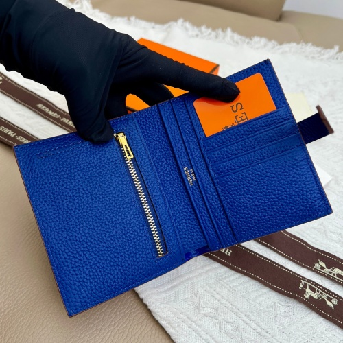 Replica Hermes AAA Quality Wallets #1076631 $48.00 USD for Wholesale