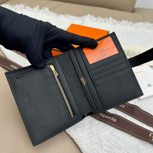 Replica Hermes AAA Quality Wallets #1076633 $48.00 USD for Wholesale