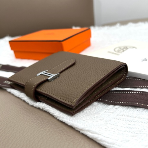 Replica Hermes AAA Quality Wallets #1076646 $48.00 USD for Wholesale