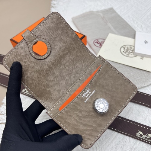 Replica Hermes AAA Quality Wallets #1076681 $40.00 USD for Wholesale