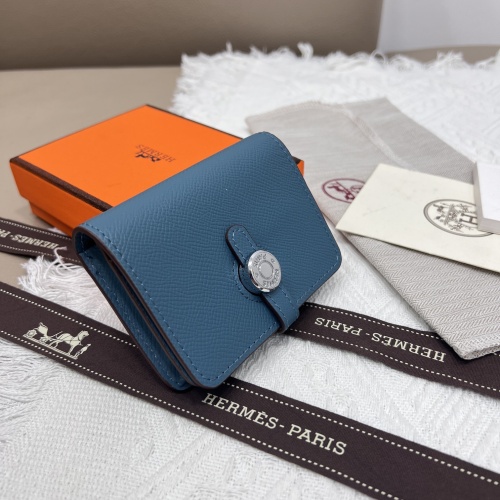 Replica Hermes AAA Quality Wallets #1076686 $40.00 USD for Wholesale