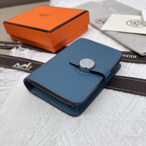 Replica Hermes AAA Quality Wallets #1076686 $40.00 USD for Wholesale