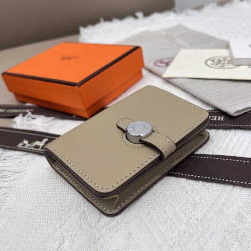 Replica Hermes AAA Quality Wallets #1076689 $40.00 USD for Wholesale