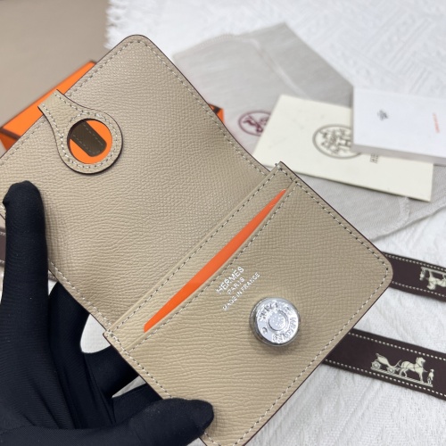 Replica Hermes AAA Quality Wallets #1076689 $40.00 USD for Wholesale