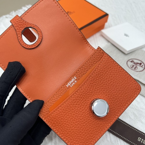 Replica Hermes AAA Quality Wallets #1076693 $40.00 USD for Wholesale