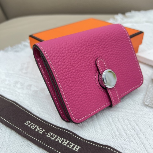 Replica Hermes AAA Quality Wallets #1076695 $40.00 USD for Wholesale