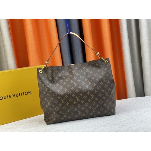 Replica Louis Vuitton AAA Quality Shoulder Bags In Coffee For Women #1077049 $68.00 USD for Wholesale