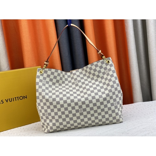 Replica Louis Vuitton AAA Quality Shoulder Bags In Coffee For Women #1077051 $68.00 USD for Wholesale