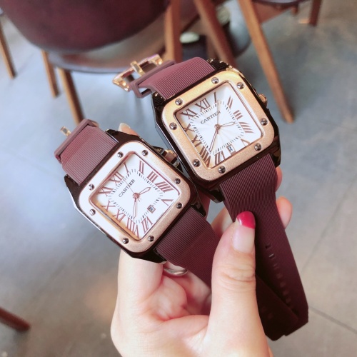 Replica Cartier Watches For Unisex #1077572 $52.00 USD for Wholesale