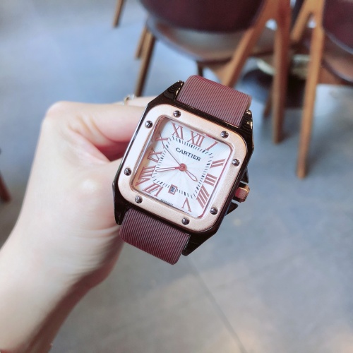 Replica Cartier Watches For Unisex #1077572 $52.00 USD for Wholesale