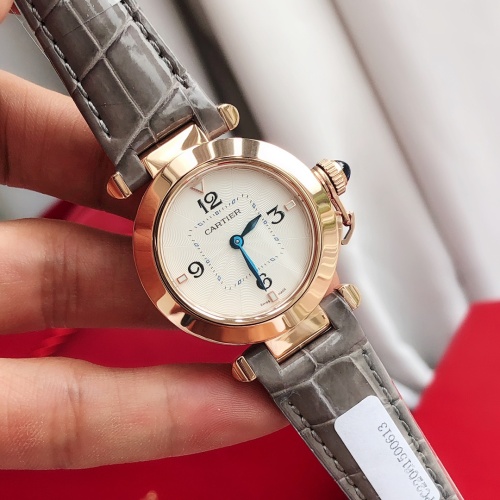 Cartier AAA Quality Watches For Women #1077619 $545.45 USD, Wholesale Replica Cartier AAA Quality Watches