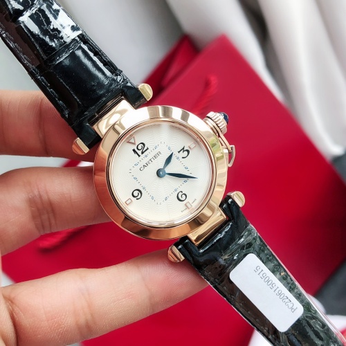 Cartier AAA Quality Watches For Women #1077622 $545.45 USD, Wholesale Replica Cartier AAA Quality Watches