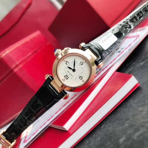 Replica Cartier AAA Quality Watches For Women #1077622 $545.45 USD for Wholesale