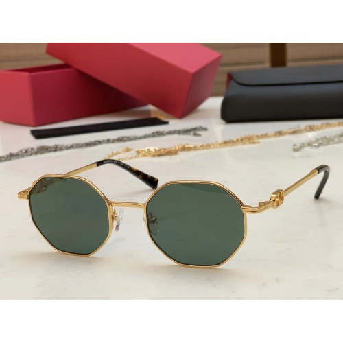 Valentino AAA Quality Sunglasses #1078669 $52.00 USD, Wholesale Replica Valentino AAA Quality Sunglasses