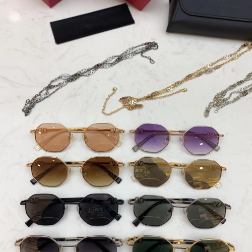 Replica Valentino AAA Quality Sunglasses #1078671 $52.00 USD for Wholesale