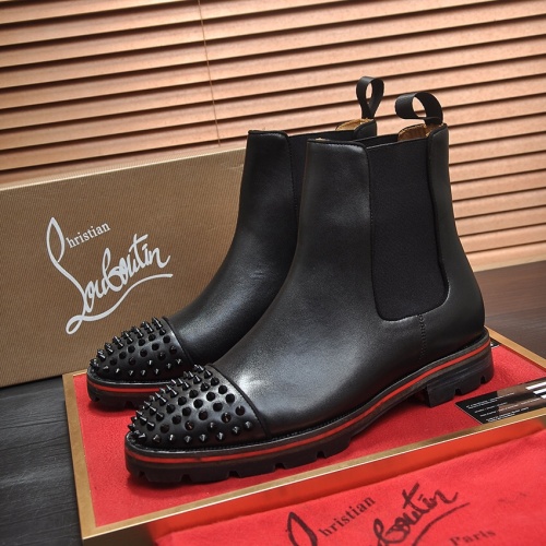 Christian Louboutin Boots For Men #1079367 $130.00 USD, Wholesale Replica Christian Louboutin Boots