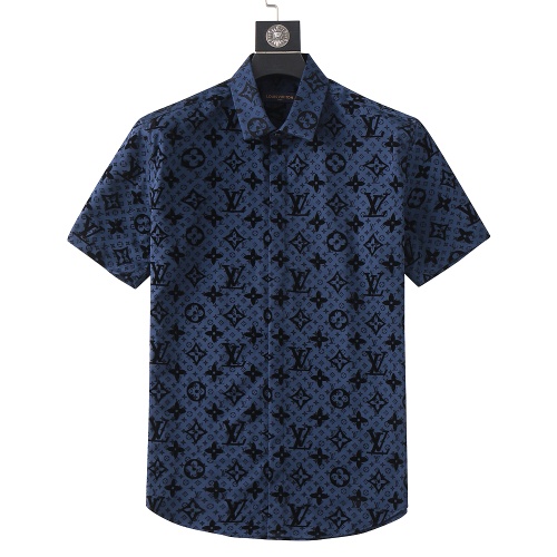 Louis Vuitton LV Shirts Short Sleeved For Men #1079707 $39.00 USD, Wholesale Replica Louis Vuitton LV Shirts