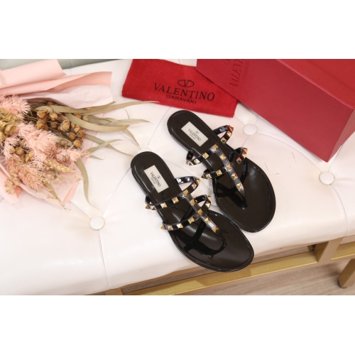 Replica Valentino Slippers For Women #1081041 $42.00 USD for Wholesale