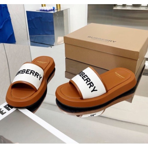 Burberry Slippers For Women #1081852 $68.00 USD, Wholesale Replica Burberry Slippers