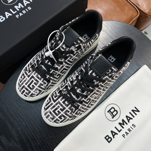 Replica Balmain Casual Shoes For Men #1082937 $76.00 USD for Wholesale