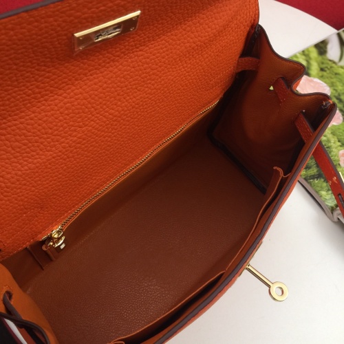 Replica Hermes AAA Quality Messenger Bags For Women #1082955 $96.00 USD for Wholesale