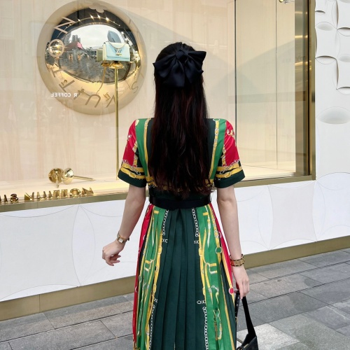 Replica Gucci Dresses Short Sleeved For Women #1083749 $108.00 USD for Wholesale