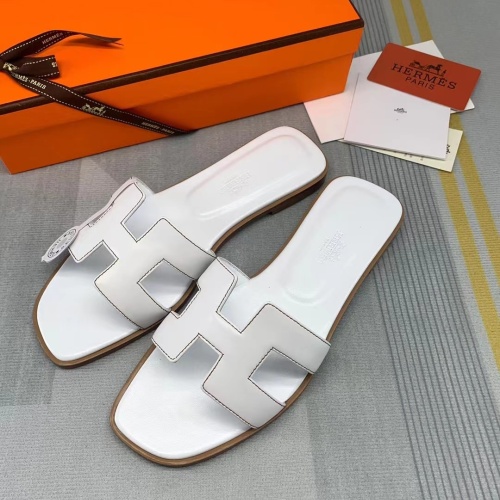 Hermes Slippers For Women #1084067 $82.00 USD, Wholesale Replica Hermes Slippers