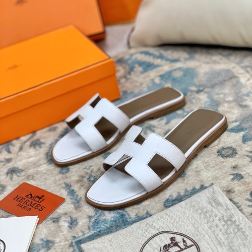 Hermes Slippers For Women #1084357 $64.00 USD, Wholesale Replica Hermes Slippers