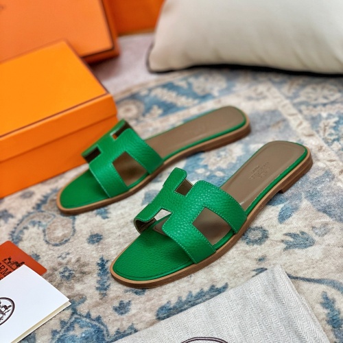 Hermes Slippers For Women #1084360 $64.00 USD, Wholesale Replica Hermes Slippers