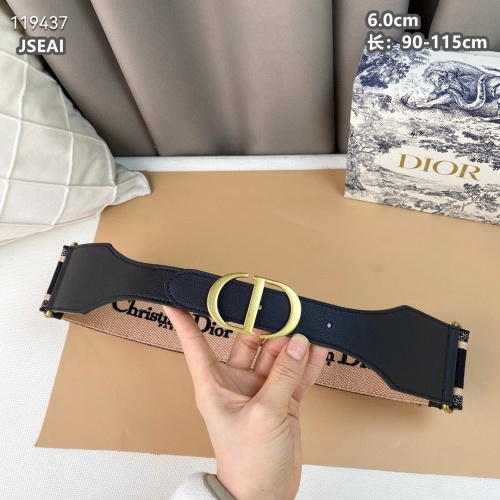 Replica Christian Dior AAA Quality Belts For Women #1084463 $76.00 USD for Wholesale