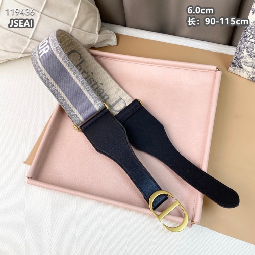 Replica Christian Dior AAA Quality Belts For Women #1084463 $76.00 USD for Wholesale