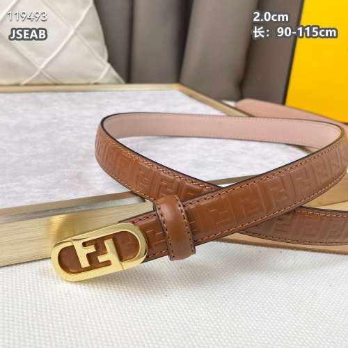 Fendi AAA Quality Belts For Women #1084466 $48.00 USD, Wholesale Replica Fendi AAA Quality Belts