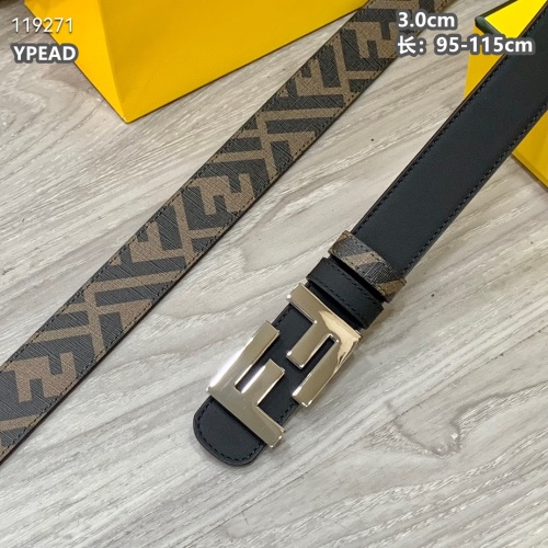 Replica Fendi AAA Quality Belts For Women #1084475 $56.00 USD for Wholesale