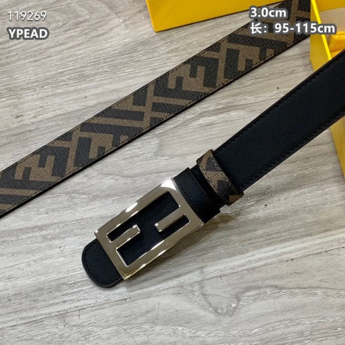 Replica Fendi AAA Quality Belts For Women #1084478 $56.00 USD for Wholesale